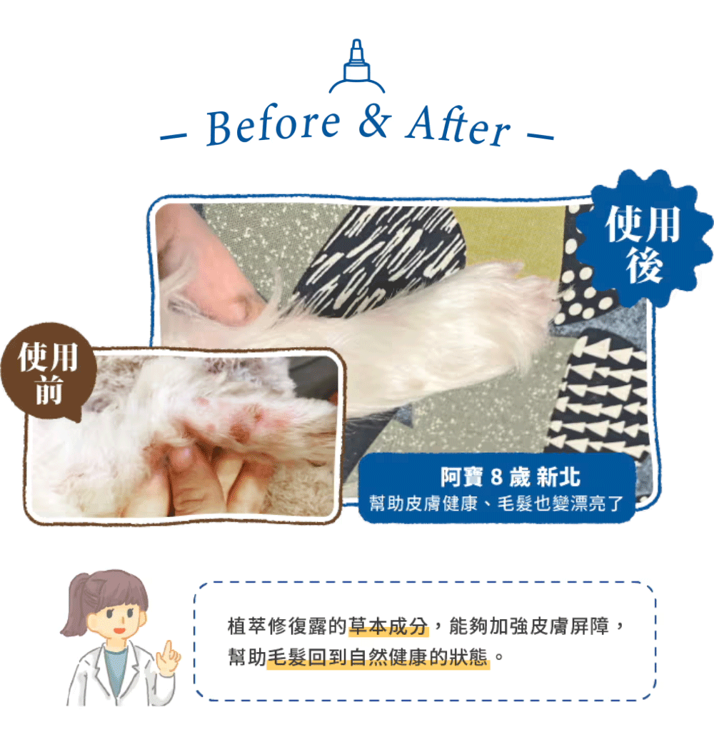 【毛起來】草本養護│問題肌專用植萃修復露