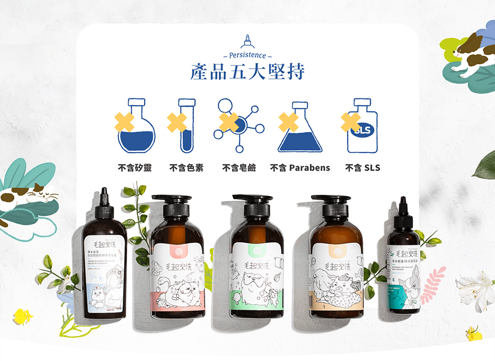 【毛起來】草本養護│問題肌專用植萃修復露