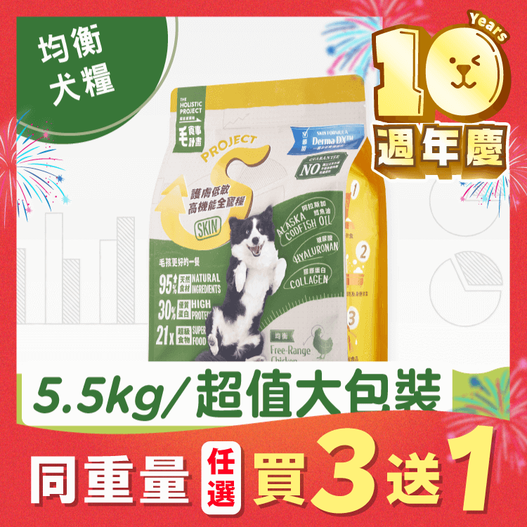 【毛起來】護膚均衡犬糧│S11牧野田園雞