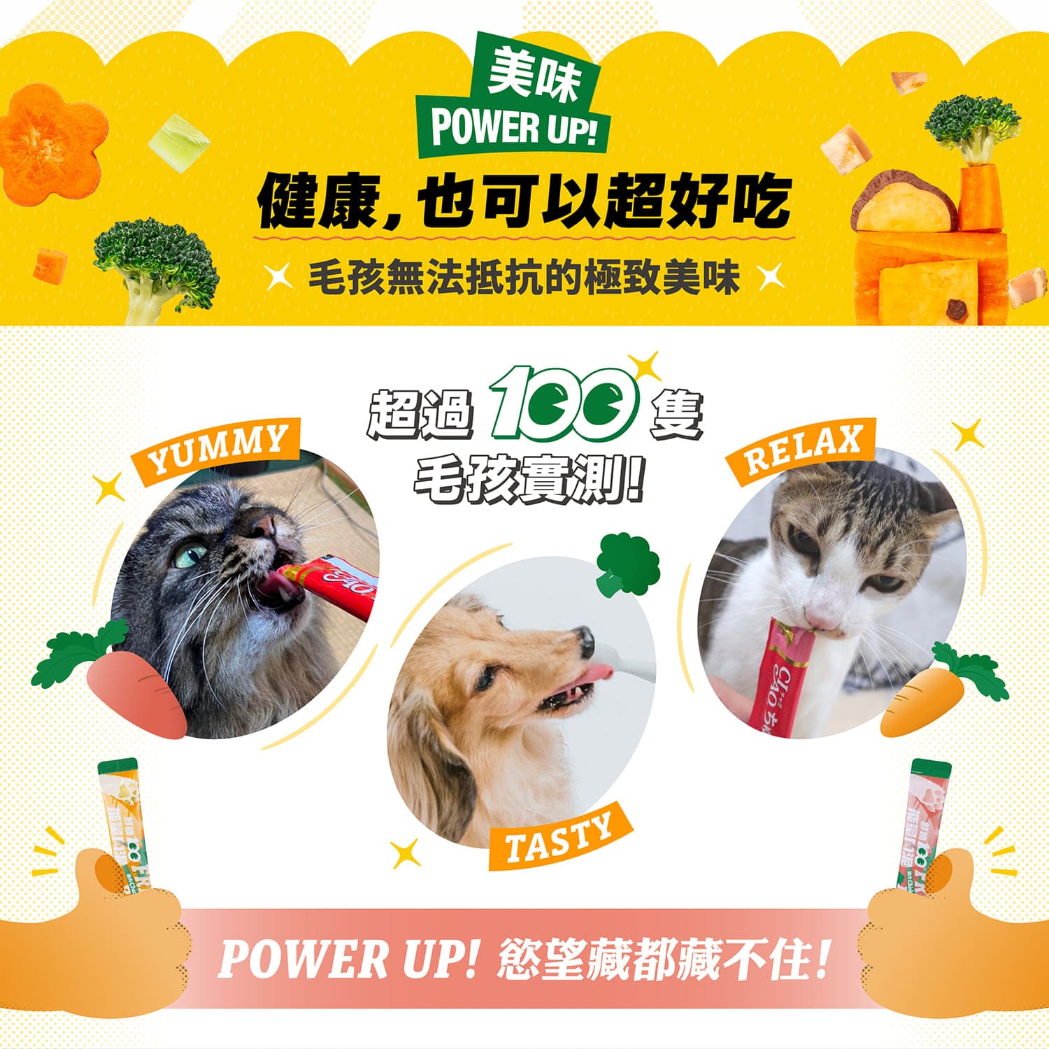 【毛起來】鮮摘100能量肉泥｜雞肉X鱈魚