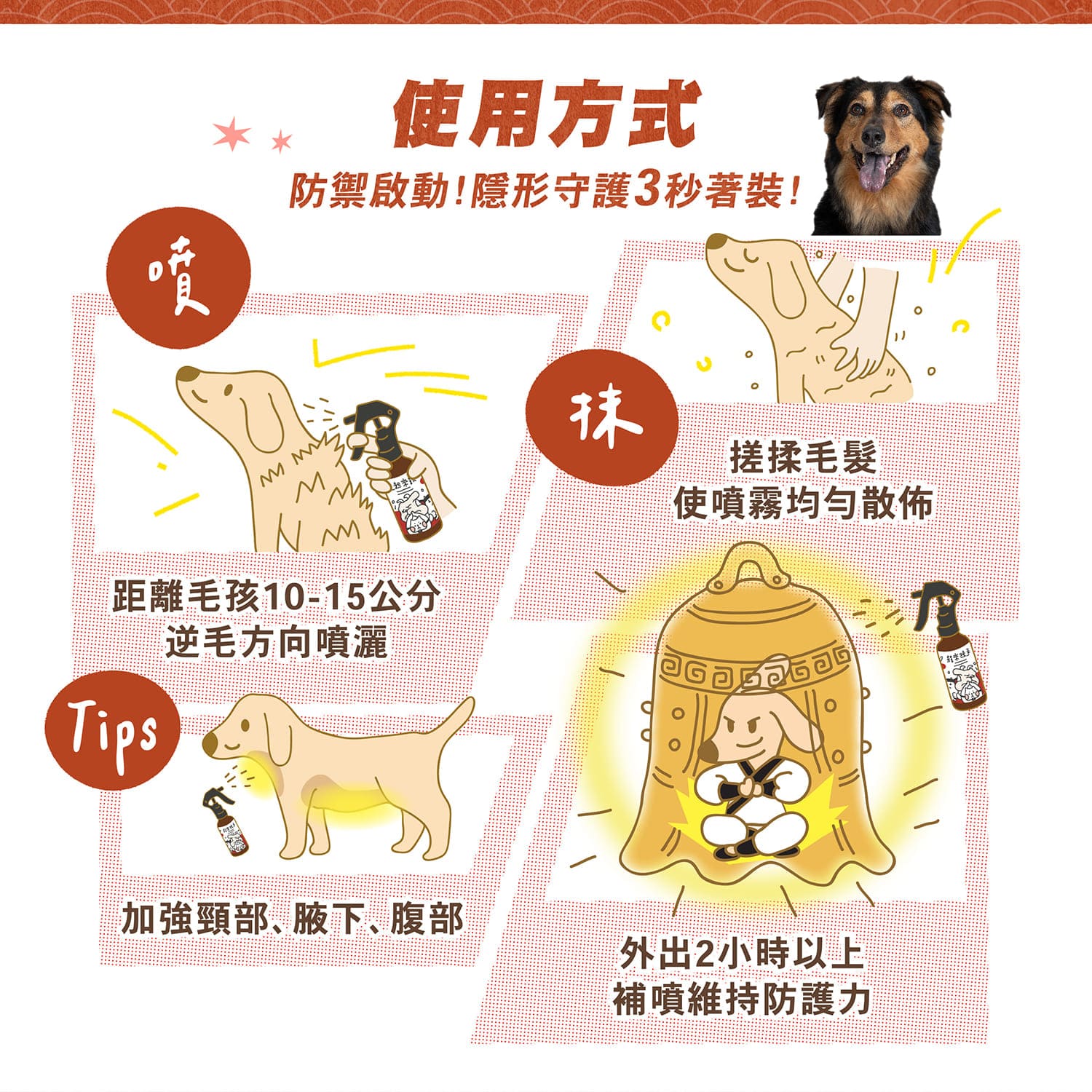 【毛起來】草本養護│蚤蟲高手防護噴霧
