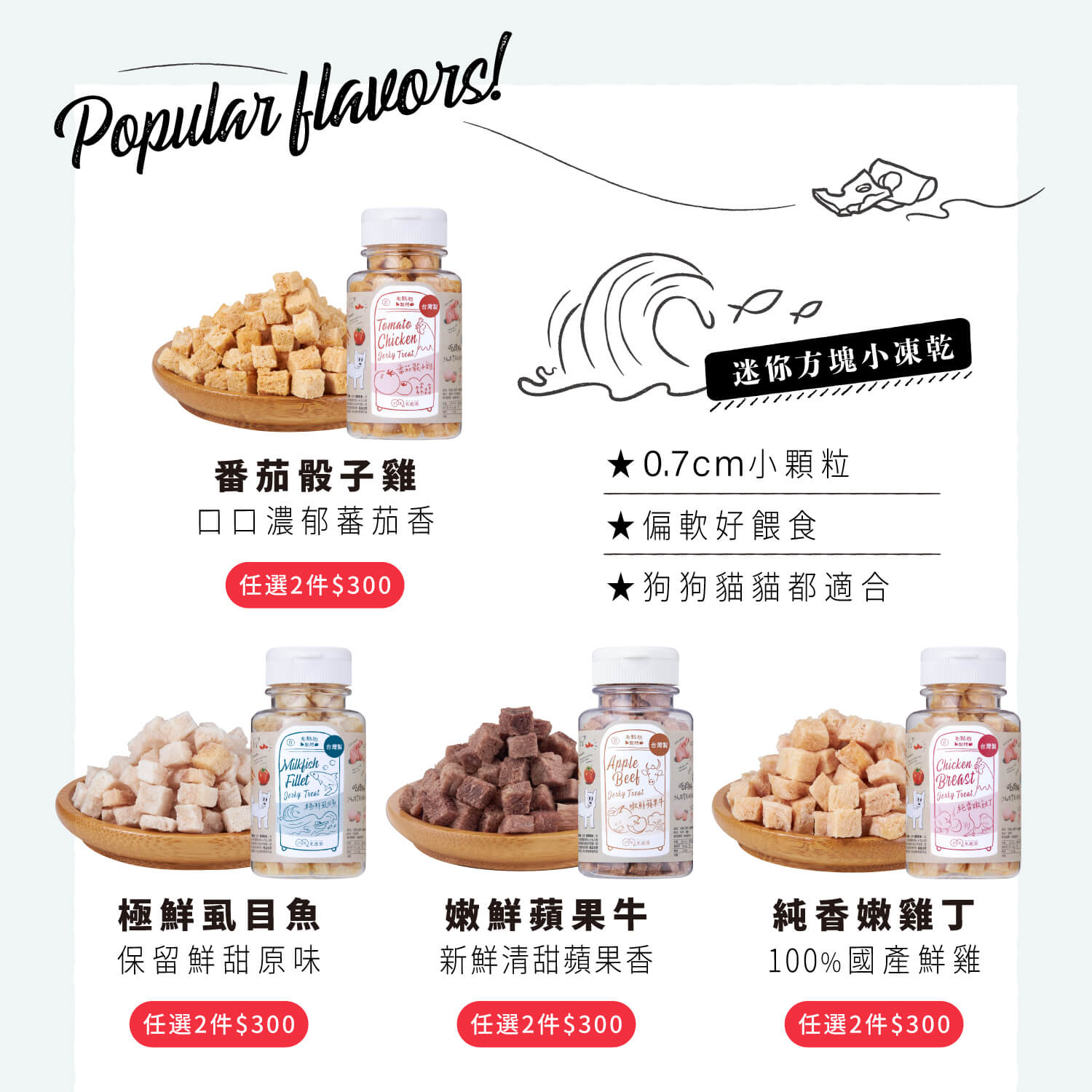 【團購】迷你方塊小凍乾