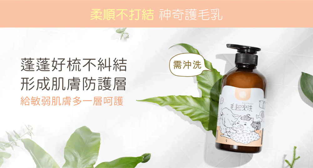 【毛起來】草本養護│洗護精選組-汪汪專用