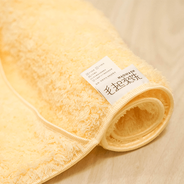 【毛起來洗】速乾超吸水 軟綿綿柔膚手套毛巾 寵物清潔沐浴 毛起來 MAOUP 小雞黃 